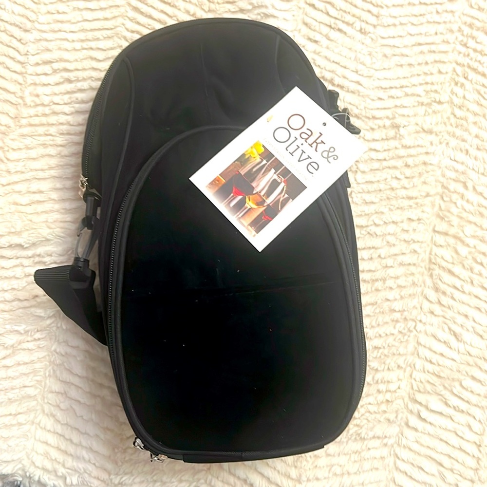 New Oak & Olive Wine & Cheese Bag